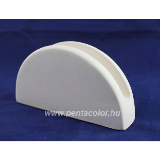 20018 - Suport servetele din ceramica alba, 15x3.5x8cm - PENTA.