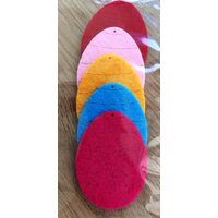 23246 - Set 5 figurine fetru 2mm x 6cm, oua - PENT.