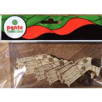 21686 - Set 6 figurine lemn - pistoale - Penta Colection
