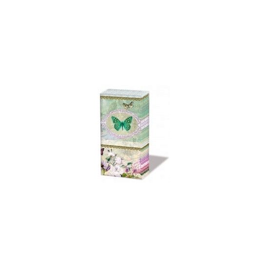 12208320 Set 10 servetele mini 21.5x22 cm Butterfly medallion - Ambiente