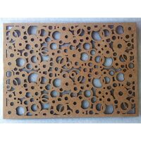23341 - Suport, placuta MDF dreptunghiulara 20.4x29cm - bubble pattern - PENT.