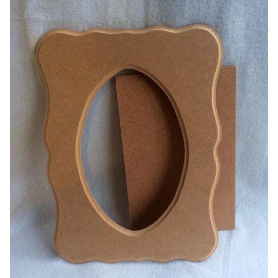 18363 - Rama MDF si spate - rustik - 34x25cm - PENT
