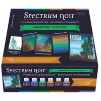 SPEC-AQ6-LANDS Set 6 x 50 ml Aquatint Inks - Landscape - Spectrum Noir