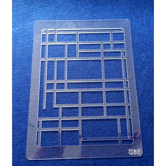 24115 - Sablon 3D plastic, A5 - S36 - Pentart