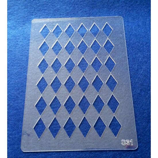 24110 - Sablon 3D plastic, A5 - S31 - Pentart