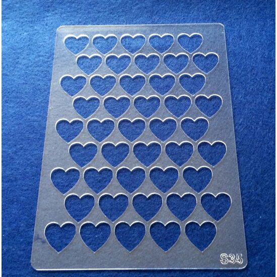 24114 - Sablon 3D plastic, A5 - S35 - Pentart