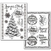 DFTR049 - Hartie transfer A4 - 2 buc/set - Christmas - Stamperia