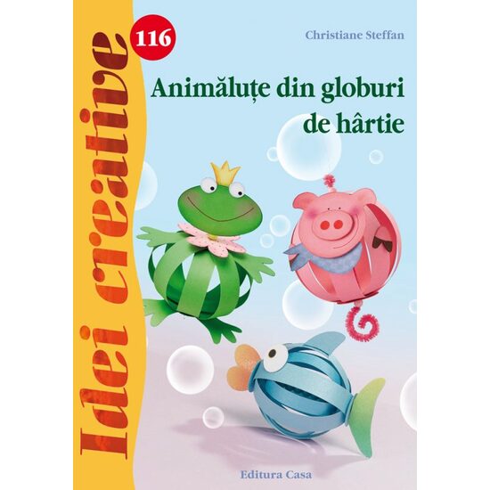 Animalute din globuri de hartie - Idei creative 116