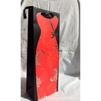 488025 - Plasa cadou pt vin - rochita rosie ANT-CH