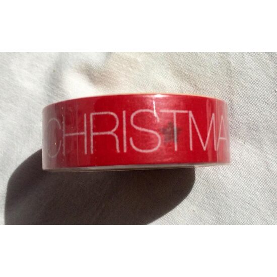 372881 - Deco tape - washi tape - scotch hartie Merry Christmas - 15mm x 10m ANT-CH