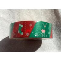 372888 - Deco tape - washi tape - scotch hartie cu reni - 15mm x 10m ANT-CH