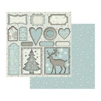 SBB427 - Hartie scrapbooking 31.5x31.5 - Wallpaper - Stamperia