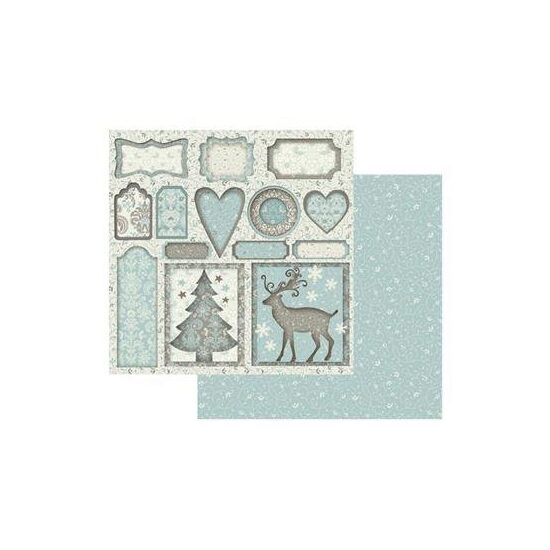 SBB427 - Hartie scrapbooking 31.5x31.5 - Wallpaper - Stamperia