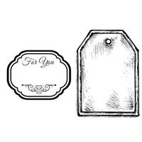 WTKCC32 - Stampila High Definition - 7x11cm - Labels for you - Stamperia