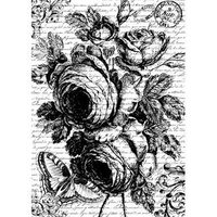 DFSA4167 - Hartie de orez A4 - Stamperia - Rose