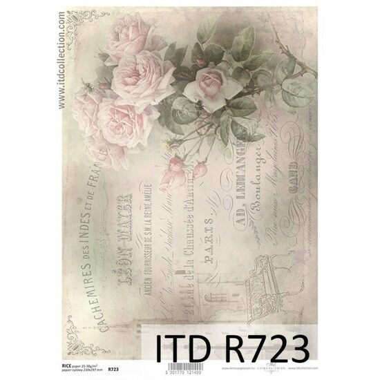 R723 - Hartie orez A4, 25 - 30gr - ITD