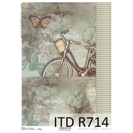 R714 - Hartie orez A4, 25 - 30gr - ITD
