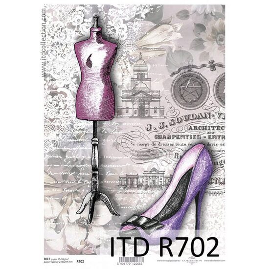 R702 - Hartie orez A4, 25 - 30gr - ITD