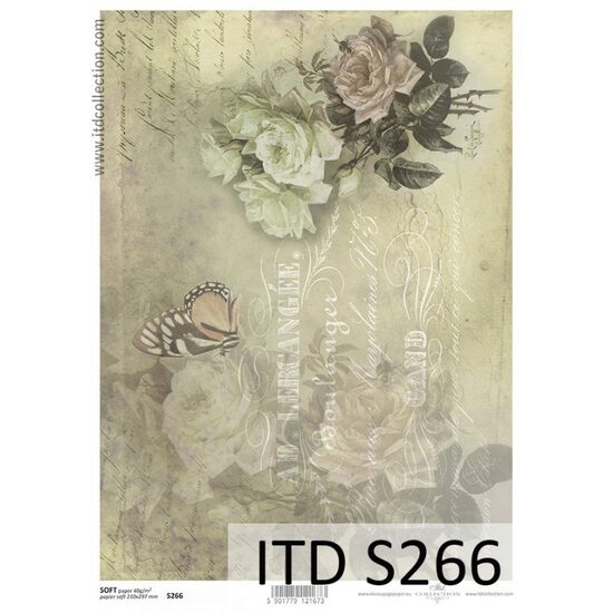 S266 - Hartie decupaj - SOFT - A4, 40gr - ITD