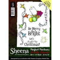 SD-PPS-MERRY Stampila cauciuc A6 Merry and Bright - Crafters Companion