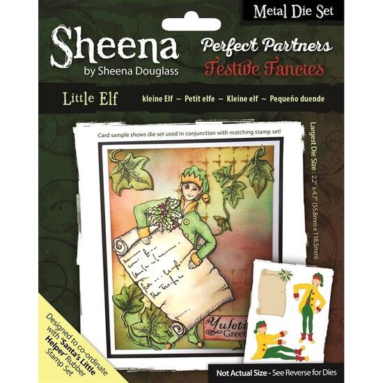 SD-PPMD-ELF Set 3 cuttere Little Elf - Crafters Companion