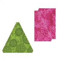 L- 660183 Cutter Bigz L - Triangles, Isosceles & Right 8.89cm H Assembled - Sizzix
