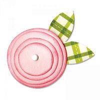 26 - 658533 Cutter sizzlits banda - Flower, Layered - Sizzix