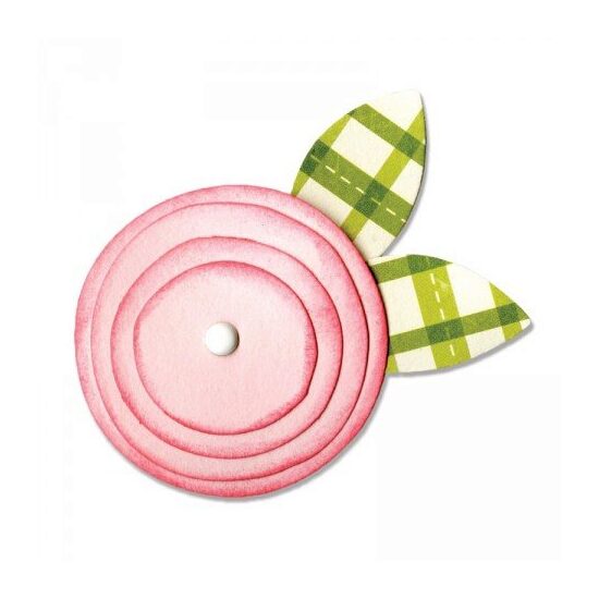 26 - 658533 Cutter sizzlits banda - Flower, Layered - Sizzix