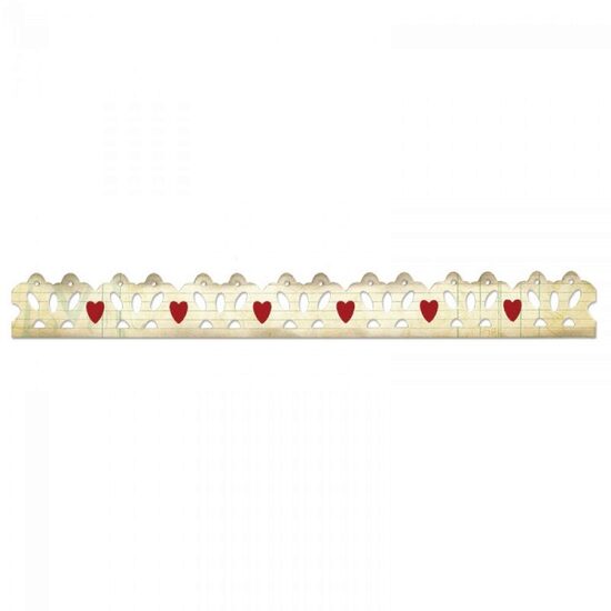 26 - 658920 Cutter sizzlits banda - Love-ly Border - Sizzix
