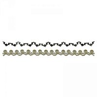 24 - 658710 Cutter sizzlits banda - Bats & Crossbones Garland - Sizzix