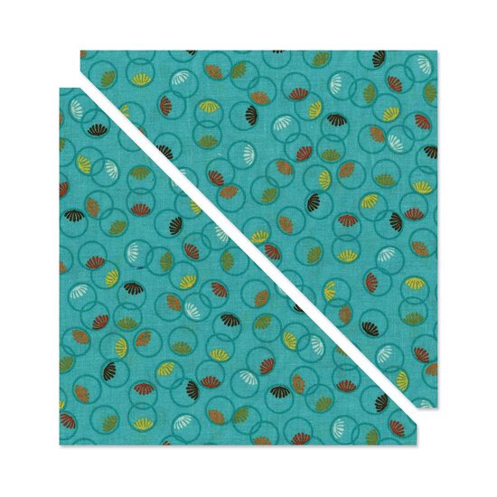 32 - 657638 Cutter Bigz PRO - Half-Square Triangles, 16.51 cm Finished Square - Sizzix