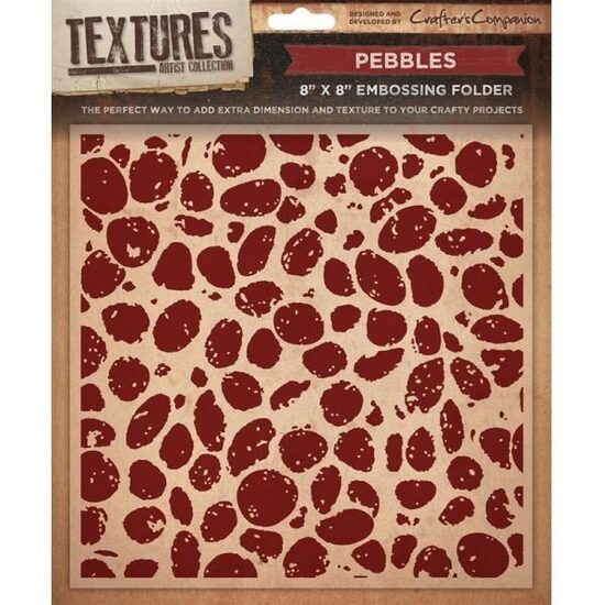 EF8-PEB Coala embosare Pebbles - Crafters Companion