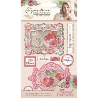 S-FD-TP-TTB Set 8 etichete 3D Time to Bloom - Crafters Companion