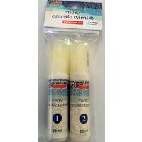 13377 - Verni crapare bicomponent Micro - 20ml Pentart
