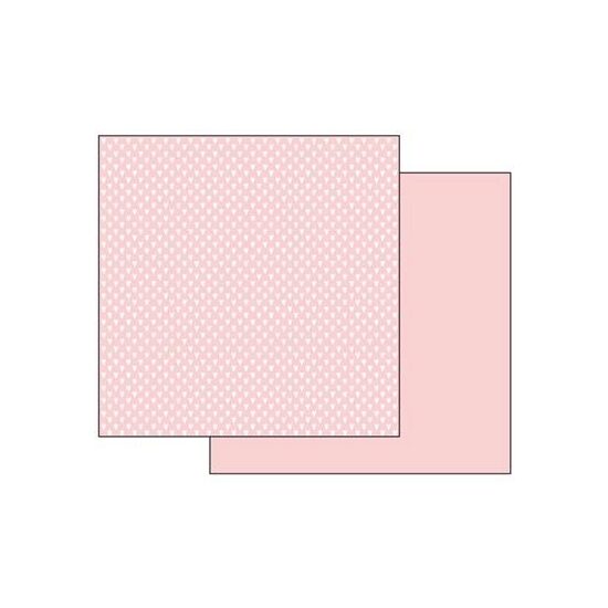SBB461 - Hartie scrapbooking 31.2X30.3CM - Pink Little Hearts Texture - Stamperia