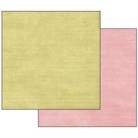 SBB451 - Hartie scrapbooking 31.2X30.3CM - Green/Pink Texture - Stamperia