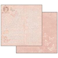 SBB441 - Hartie scrapbooking 31.2X30.3CM - Once upon a Time pink - Stamperia