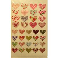 372761 - Sticker 36 inimioare - ANT-CH