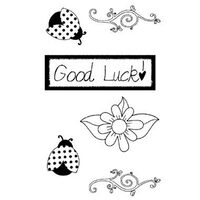 WTKCC59 - Stampila High Definition - 7x11cm - Good luck - Stamperia