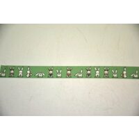 372890 - Deco tape - washi tape - scotch hartie imprimat cu iepurasi - 15mm x 10m ANT-CH