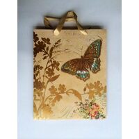488156 - M1 - Punga cadou cu fluturasi, 32X26X12cm - ANT-CH