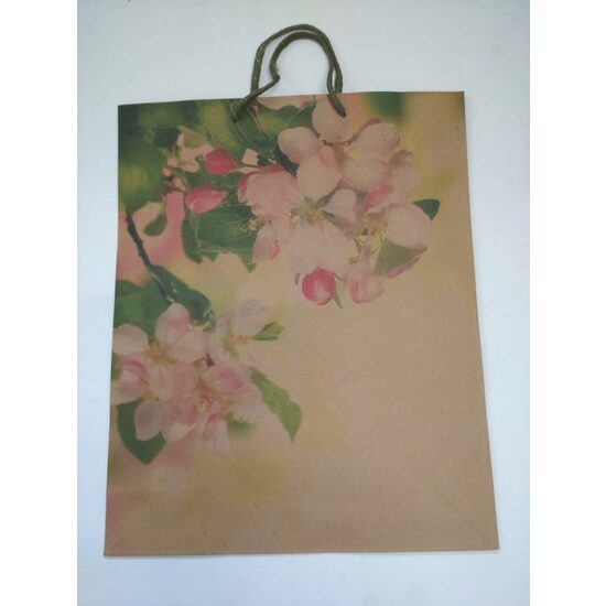 488219 - M3 - Punga cadou natur cu flori, 39.5x32x10cm - ANT-CH