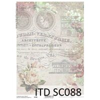 SC088 - Hartie scrapbooking - A4, 250g - ITD