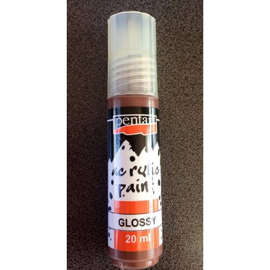 2174 - Culoare acrilica lucioasa - 20ml PENT - maro inchis