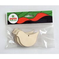 23101 - Set 5 figurine lemn - 340 - Pui - PENT.