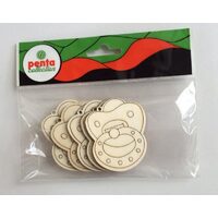 22914 - Set 5 figurine lemn - 153 - suzeta - PENT.