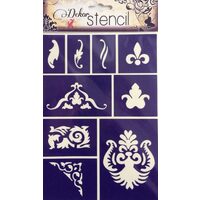 19823 - Sablon adeziv A5 - PENT - ornamente M13