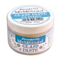 K3P41 - Glass paste ice effect 150ml - pasta sticla efect gheata - STAMPERIA