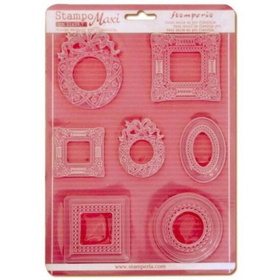 K3PTA416 - Matrita plastic A4 - 21x29cm - RAME - Stamperia