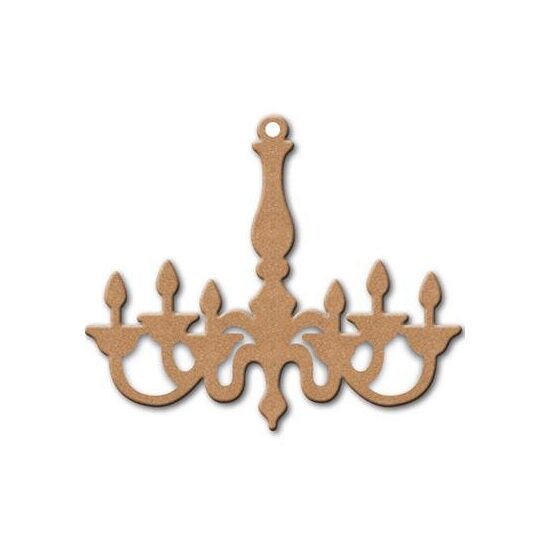 KF507 - Figurina MDF - candelabru - Stamperia.